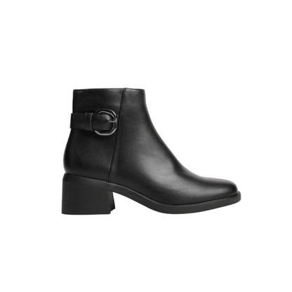 Side Buckle Half Boot - 5 CM