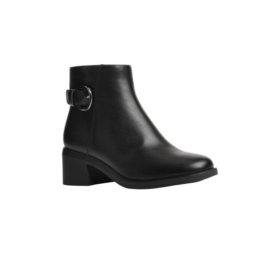 Side Buckle Half Boot - 5 CM