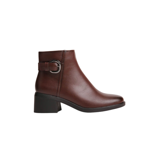 Side Buckle Half Boot - 5 CM