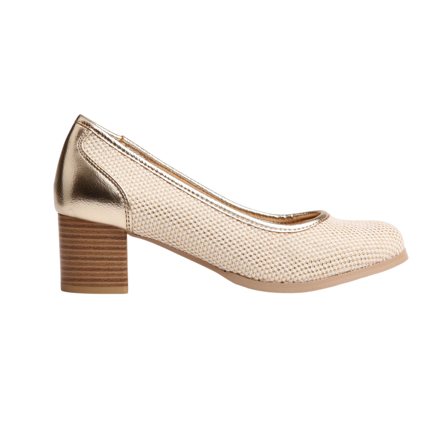 Block Heel Soiree Pumps