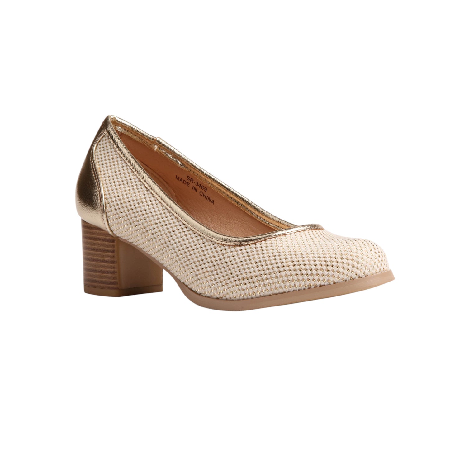 Block Heel Soiree Pumps