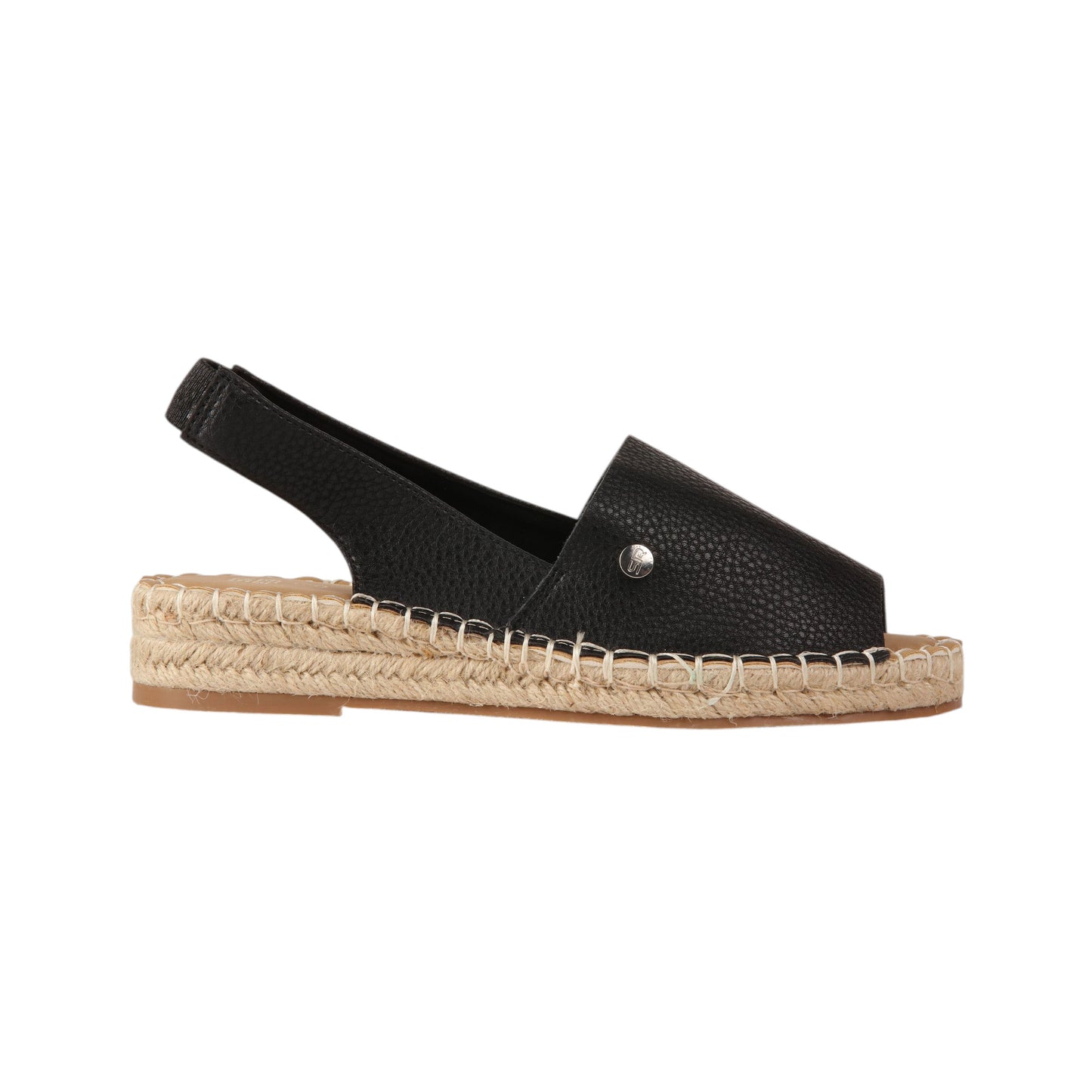 Burlap Outsole Flat Sandal