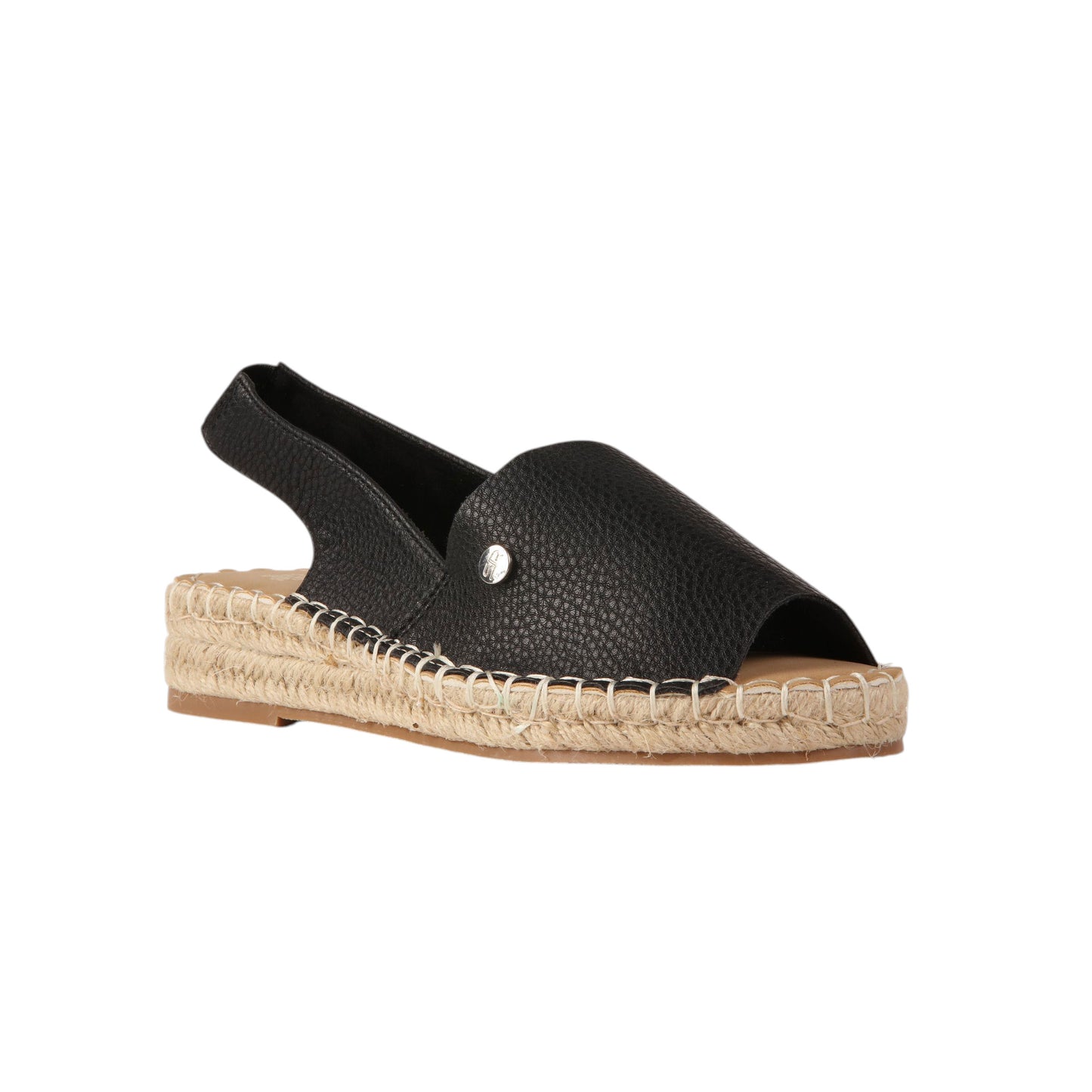Burlap Outsole Flat Sandal