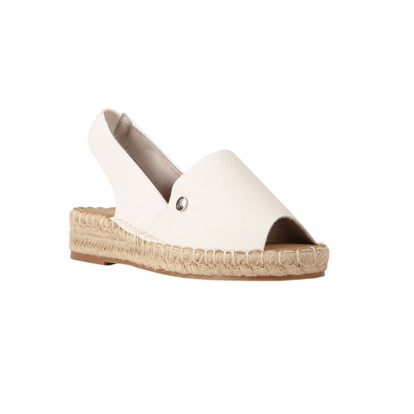 Burlap Outsole Flat Sandal
