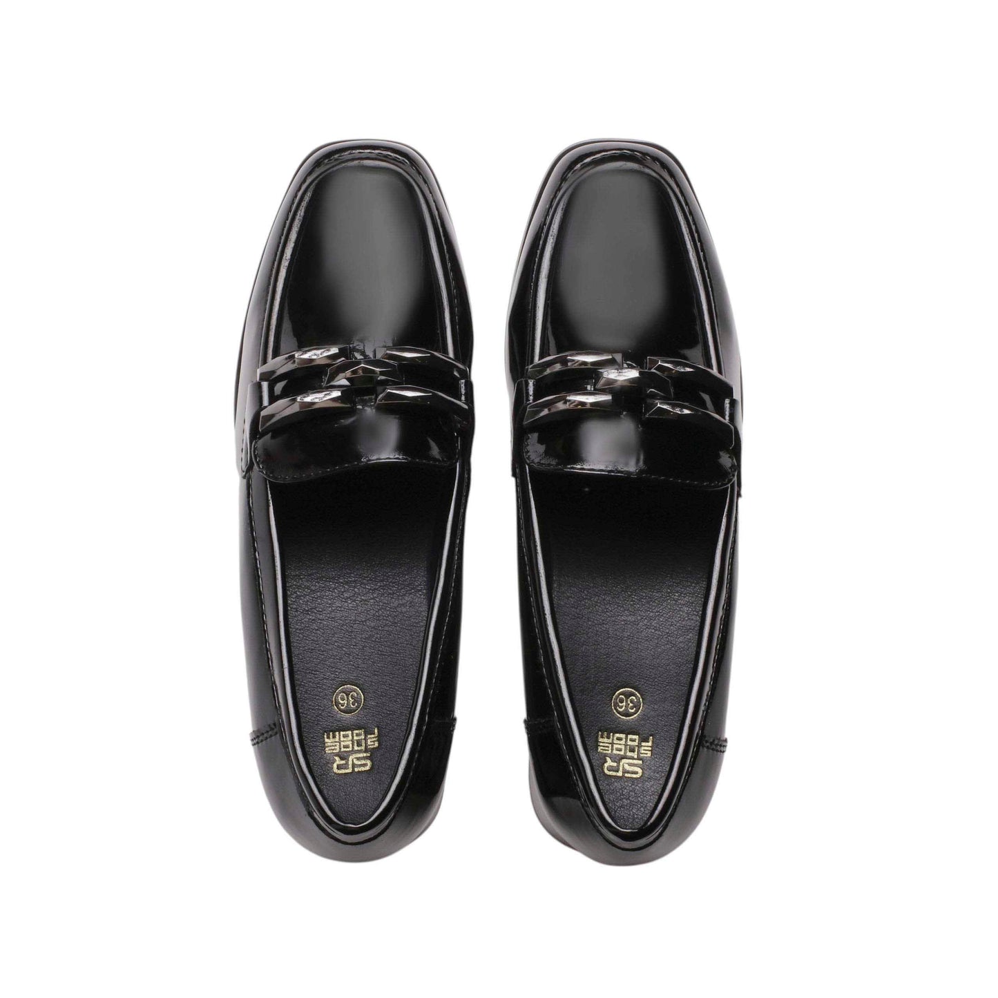 Upper Detail Patent Leather Loafer