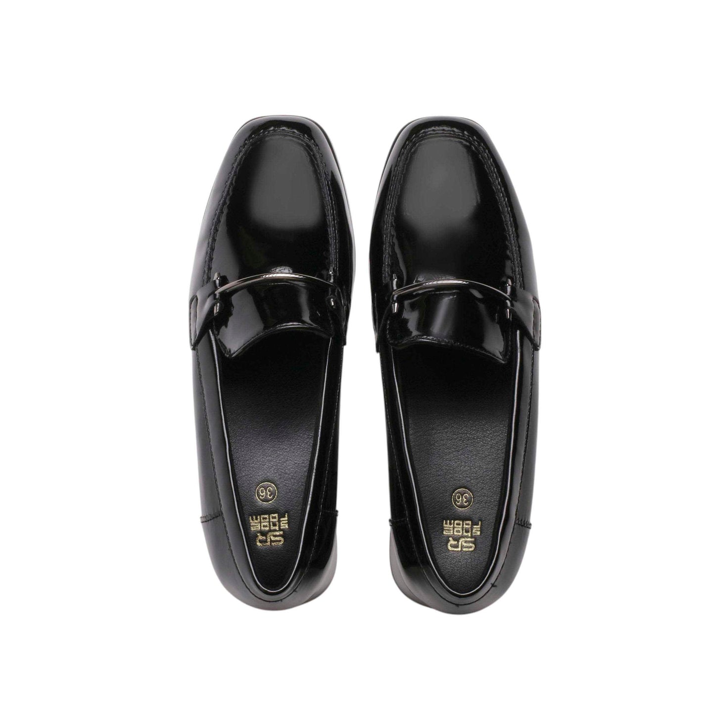 Classic Patent Leather Heeled Shoes