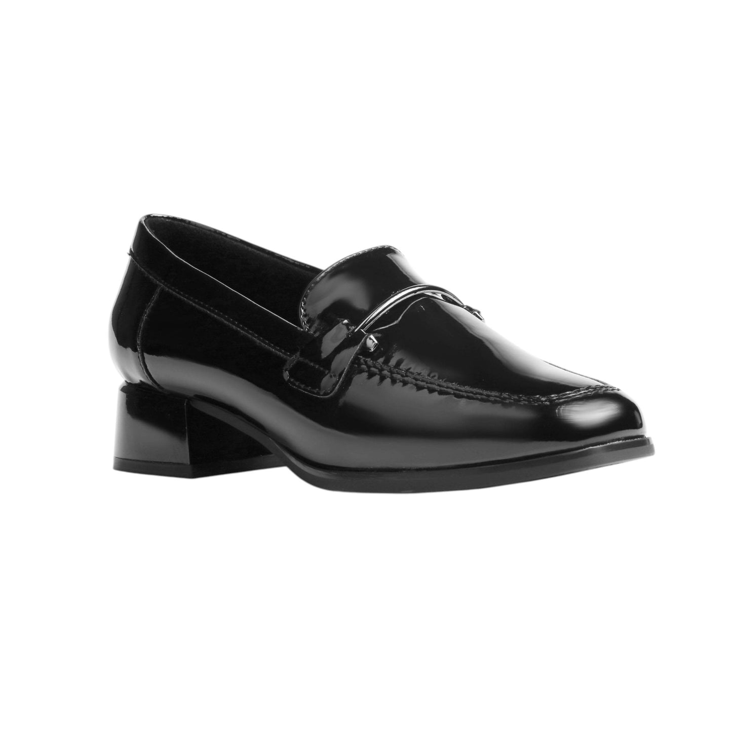 Classic Patent Leather Heeled Shoes