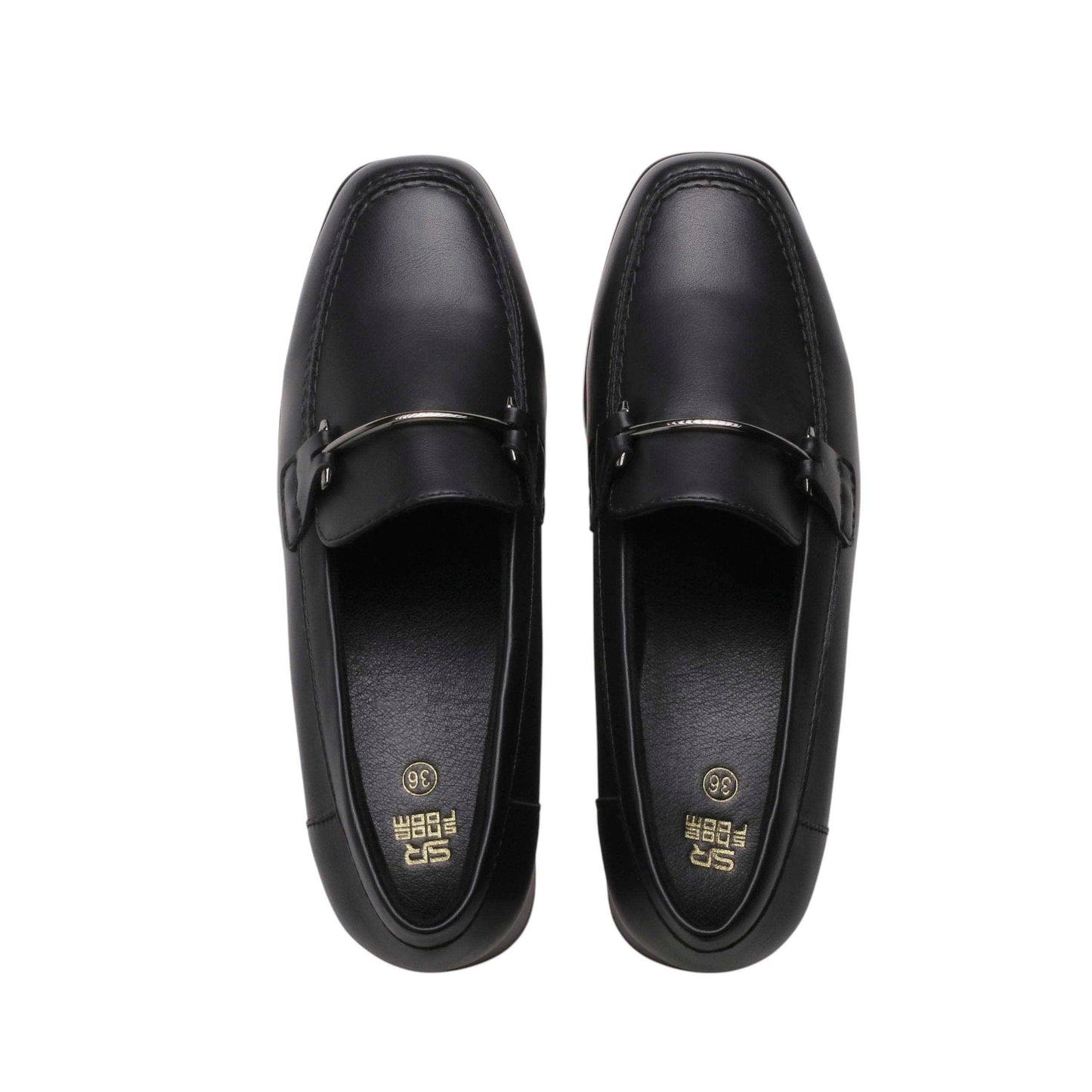 Classic Square Toe Heeled Shoes