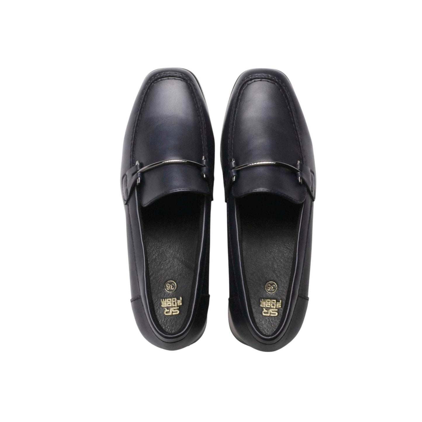 Classic Square Toe Heeled Shoes