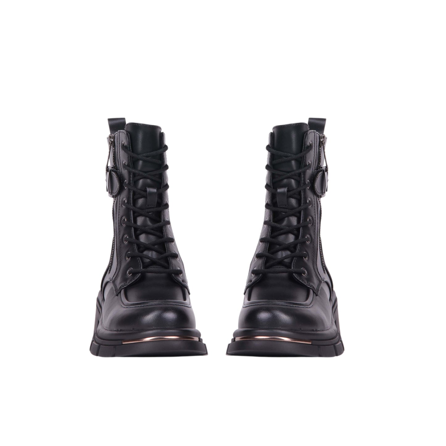 Side Zipper Half Boot - 3 CM