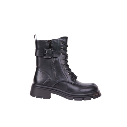 Side Zipper Half Boot - 3 CM