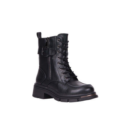 Side Zipper Half Boot - 3 CM