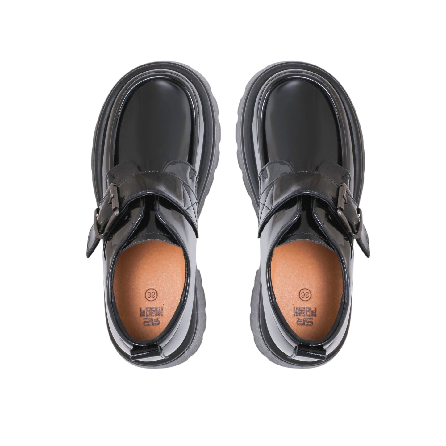 Chunky Sole Patent Leather Loafer