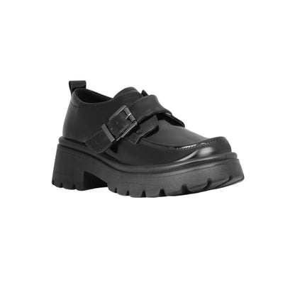 Chunky Sole Patent Leather Loafer
