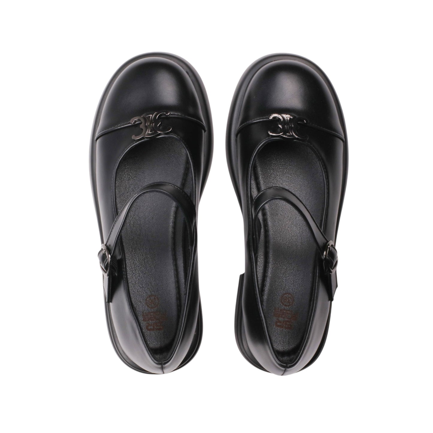 Classic Shoes with Side Buckle
