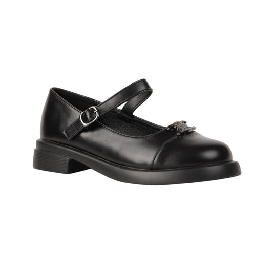 Classic Shoes with Side Buckle