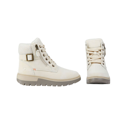Suede Leather Combat Boot