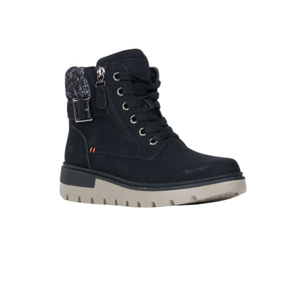 Suede Leather Combat Boot