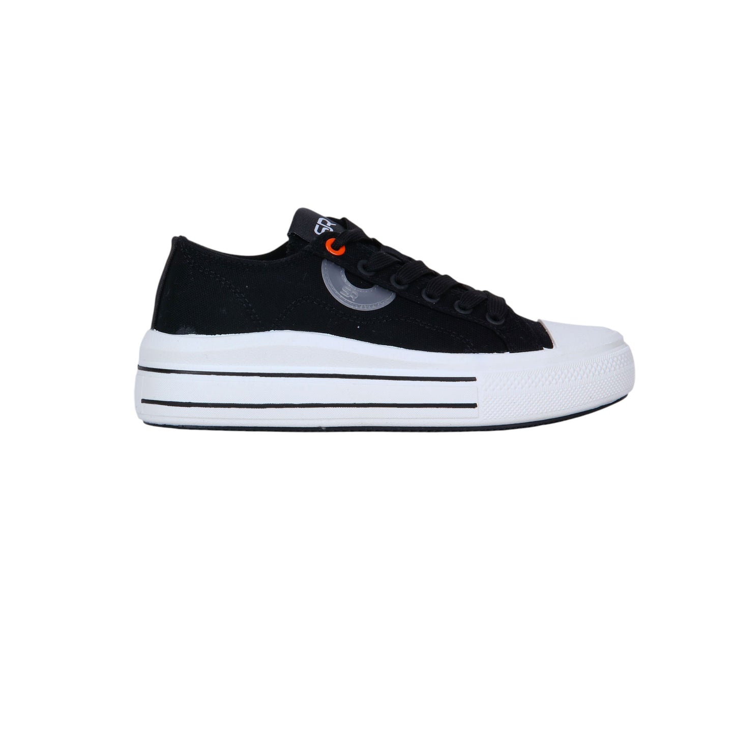 Canvas Flat Sneakers