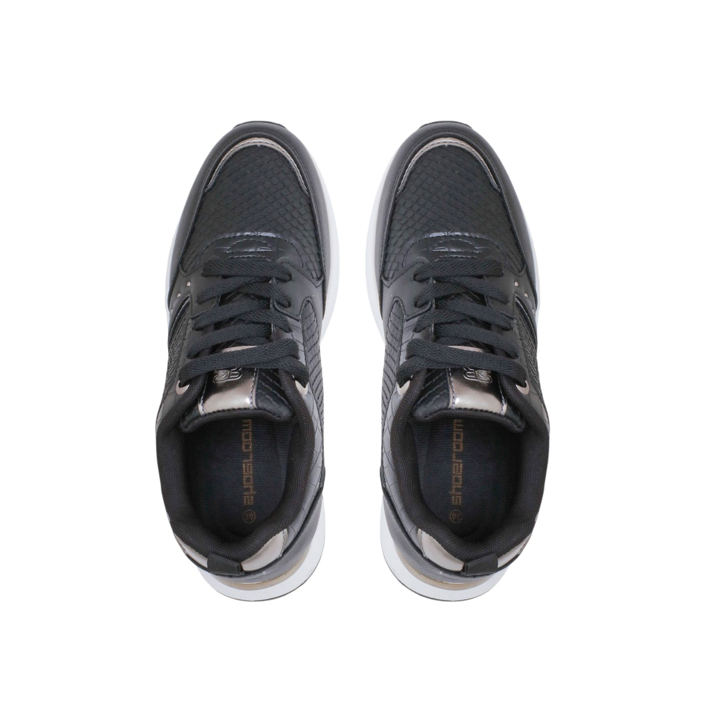 Leather Sneakers Decorated with Studs