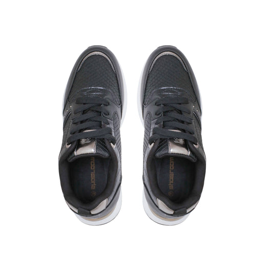 Leather Sneakers Decorated with Studs