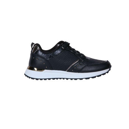 Leather Sneakers Decorated with Studs