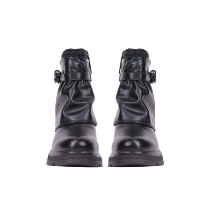 Fur Ankle Boot - 3 CM