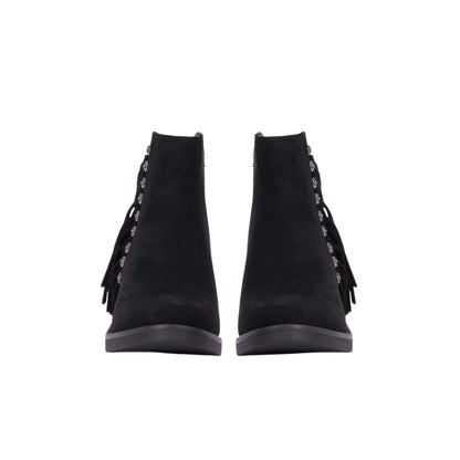 Side Tassel Ankle Boot - 3 CM