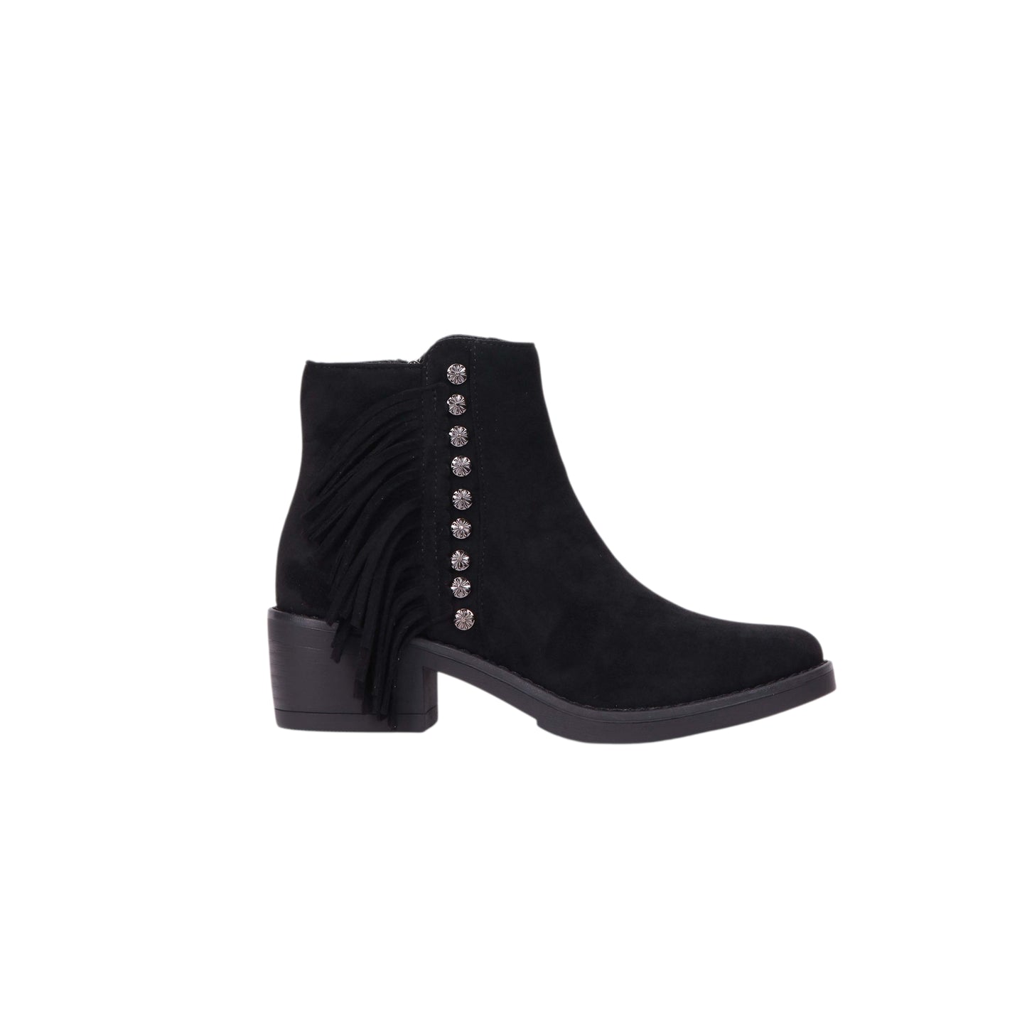 Side Tassel Ankle Boot - 3 CM
