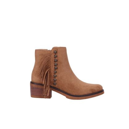 Back Zipper Half Boot - 3 CM