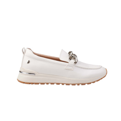 Modern Upper Chain Flat Loafer