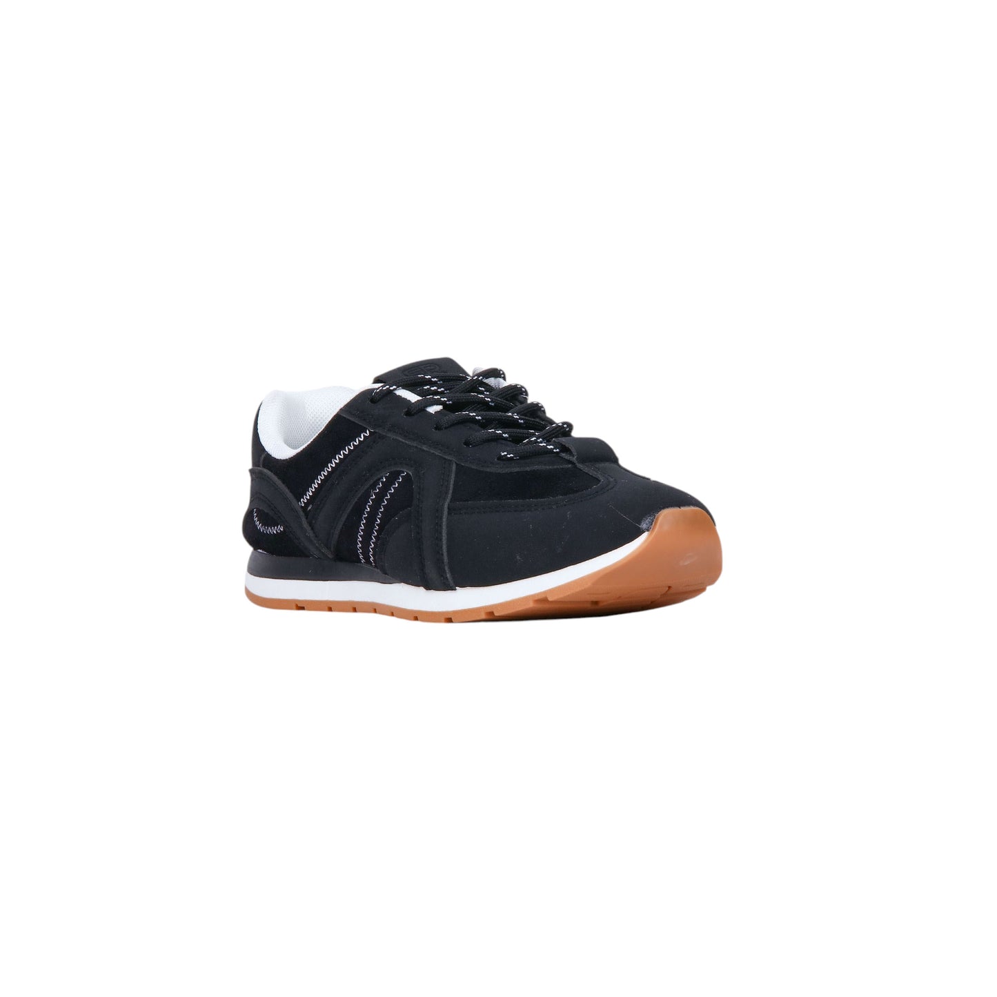Suede Flat Sneakers