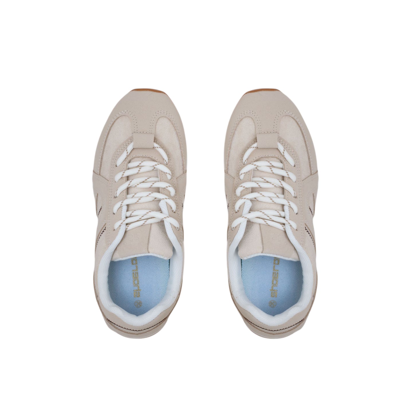 Suede Flat Sneakers