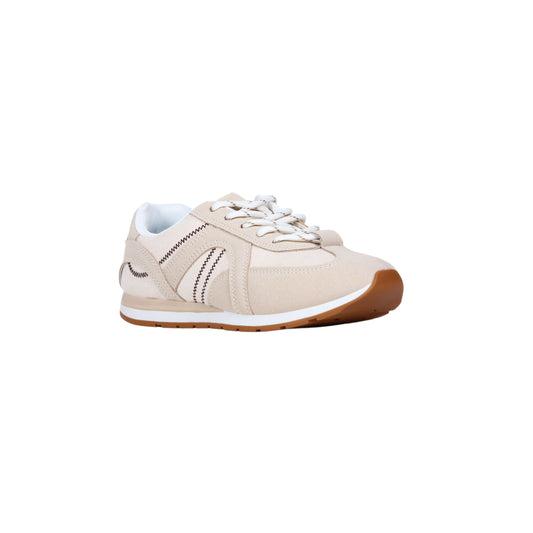 Suede Flat Sneakers