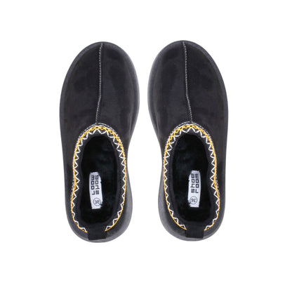 Winter Suede Chunky Clogs