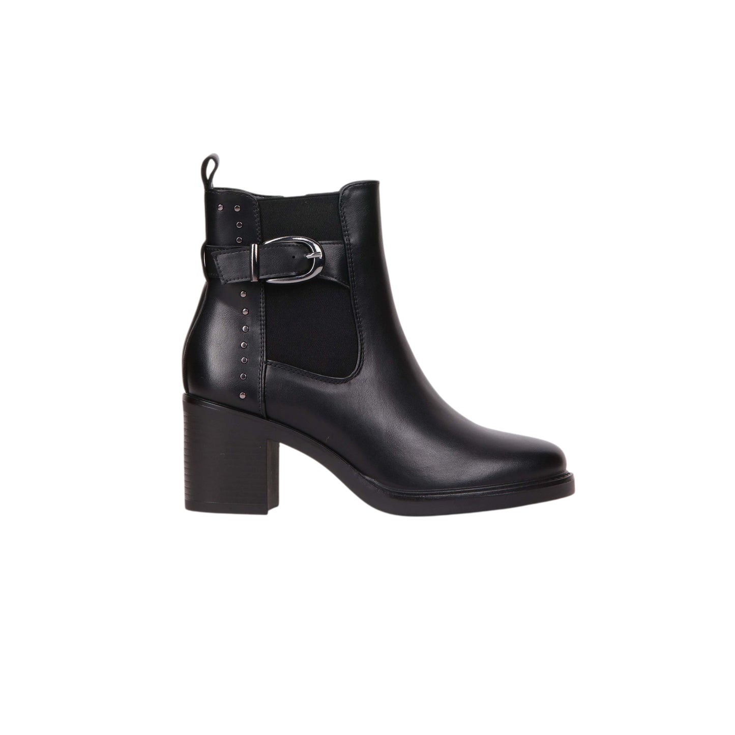 Side Buckle Ankle Boot