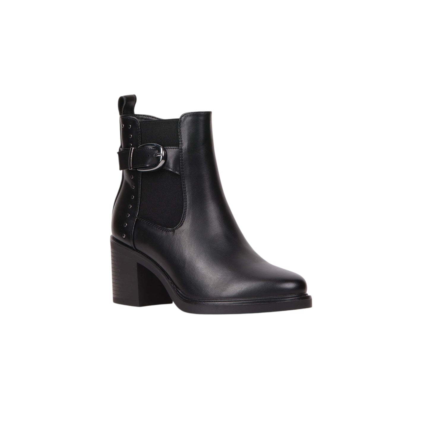 Side Buckle Ankle Boot