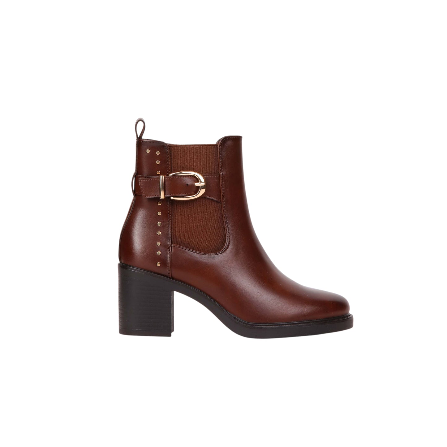 Side Buckle Ankle Boot