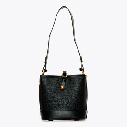 حقيبة كتف جلدية أنيقة بمقبض