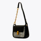 Shoulder Bag with Half Chain Strap