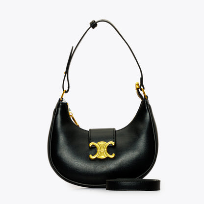 حقيبة كتف جلدية ناعمة مع حزام