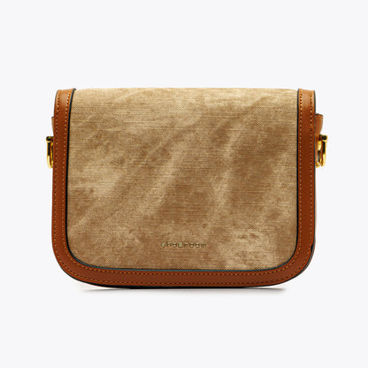 حقيبة كروس عصرية بمشبك أمامي