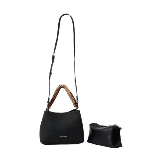 Simple Handbag with Inner Pouch