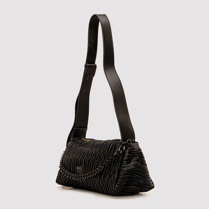 حقيبة كروس جلدية محببة