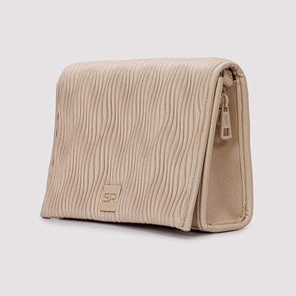 حقيبة كروس جلدية مموجة