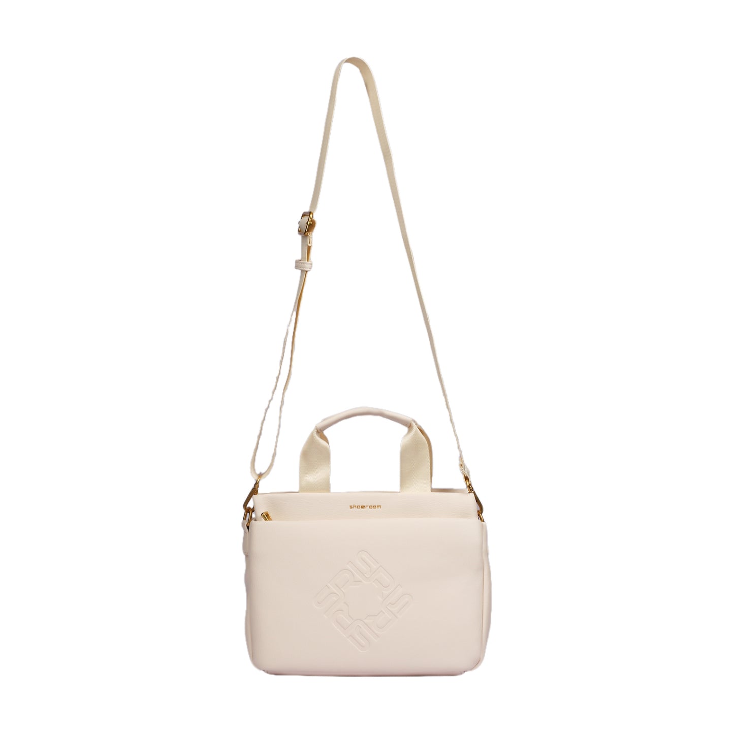 Plain Handbag with Adjustable Strap