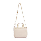 Plain Handbag with Adjustable Strap