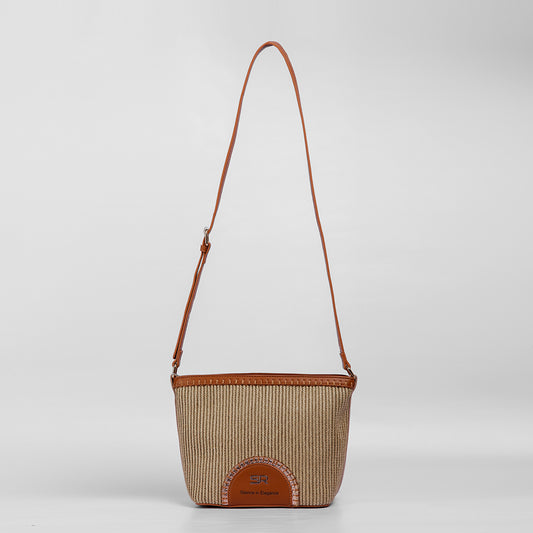 Ribbed Crossbody Bag