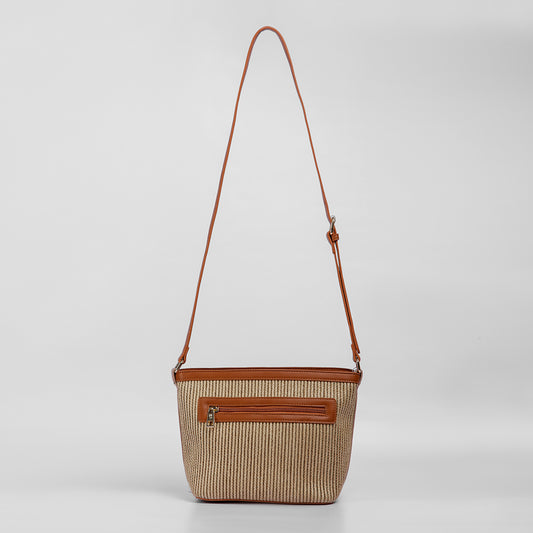 Ribbed Crossbody Bag