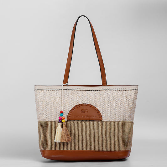 Half & Half Casual Shoulder Bag